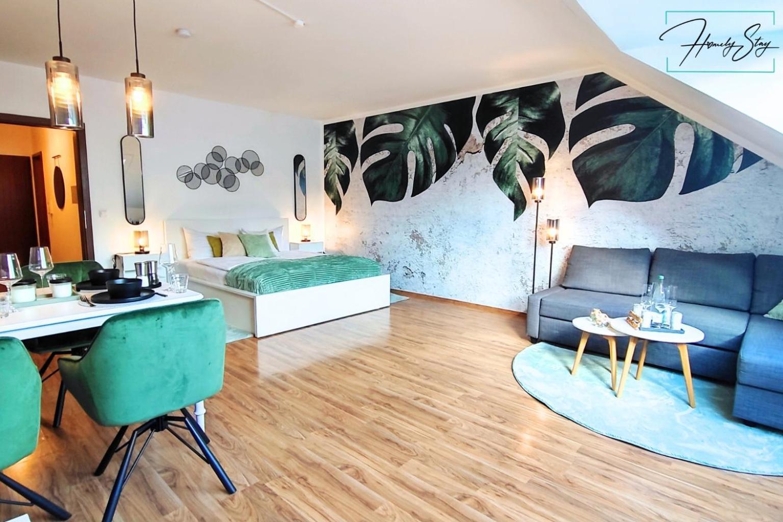 Homely Stay Serenity Greens - Stylisch Studio-Apartment With Kitchen - 10 Min To Central Station, Pet Friendly 뮌헨 외부 사진