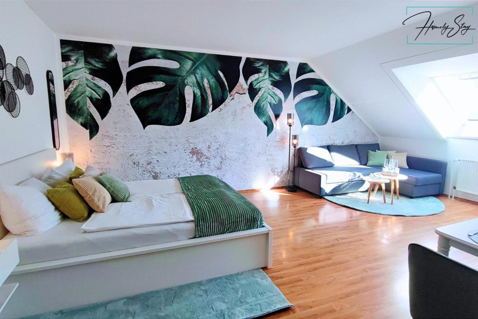 Homely Stay Serenity Greens - Stylisch Studio-Apartment With Kitchen - 10 Min To Central Station, Pet Friendly 뮌헨 외부 사진