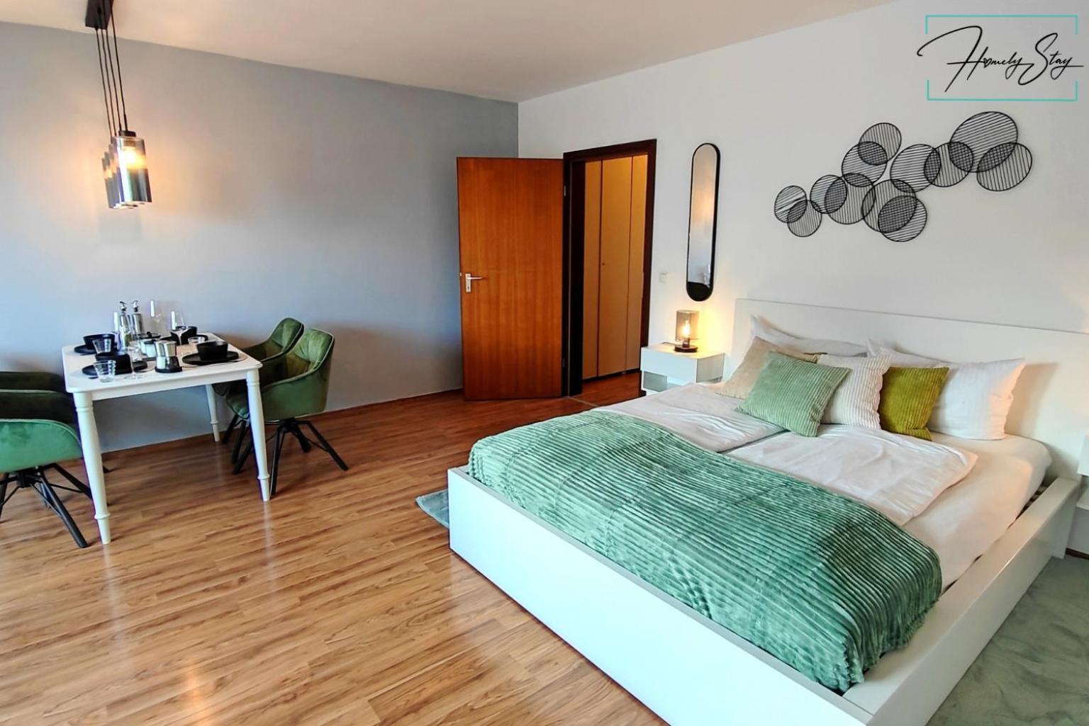 Homely Stay Serenity Greens - Stylisch Studio-Apartment With Kitchen - 10 Min To Central Station, Pet Friendly 뮌헨 외부 사진