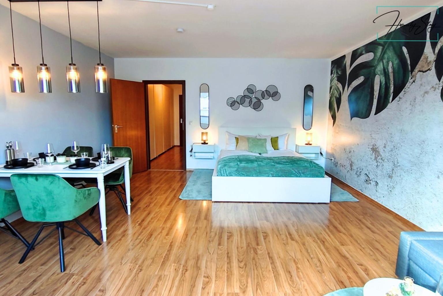 Homely Stay Serenity Greens - Stylisch Studio-Apartment With Kitchen - 10 Min To Central Station, Pet Friendly 뮌헨 외부 사진